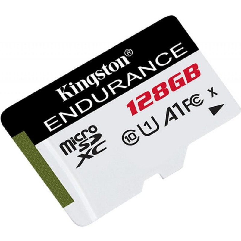 Карта пам'яті microSDXC, 128Gb, Class10 А1 UHS-1 U1, Kingston Endurance, без адаптера (SDCE/128GB)