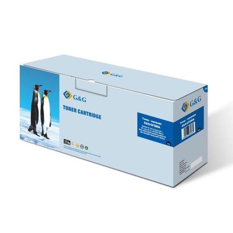 Картридж HP 78A (CE278A), Black, LJ P1566/P1606/M1536, 2100 стор, G&G (G&G-CE278A)