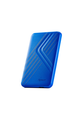 Зовнішній жорсткий диск 1Tb Apacer AC236, Blue, 2.5", USB 3.1 (AP1TBAC236U-1)