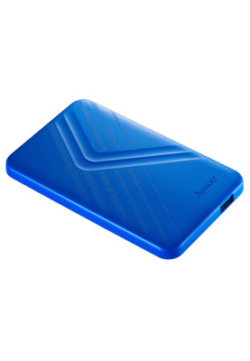 Зовнішній жорсткий диск 1Tb Apacer AC236, Blue, 2.5", USB 3.1 (AP1TBAC236U-1)