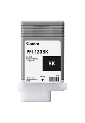 Картридж Canon PFI-120BK, Black, imagePROGRAF TM-200/205/300/305, 130 мл (2885C001)