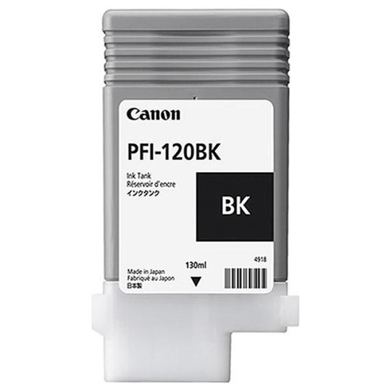 Картридж Canon PFI-120BK, Matte Black, imagePROGRAF TM-200/205/300/305, 130 мл (2884C001)
