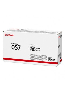 Картридж Canon 057, Black, LBP223/226/228, MF443/445/446/449, 3100 стор (3009C002)