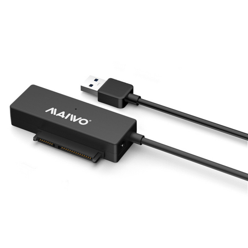 Адаптер Maiwo K104A USB 3.0 - SATA III, з блоком живлення 12В/2А (K10435A)