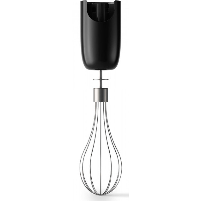 Блендер Philips Viva Collection HR2621/90 Black, 800W, занурювальний, ручний, чаша 1л, вінчики для взбивання, подрібнювач