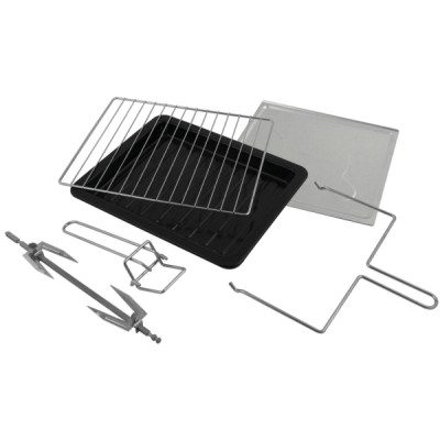 Електродуховка Esperanza EKO006 Napoli, Black, 1600W, 25 л, конвекція, гриль, 5 режимів, таймер, автовідключення, комплектація: піднос для піци, решітка для гриля, прихватка, набір для грилю