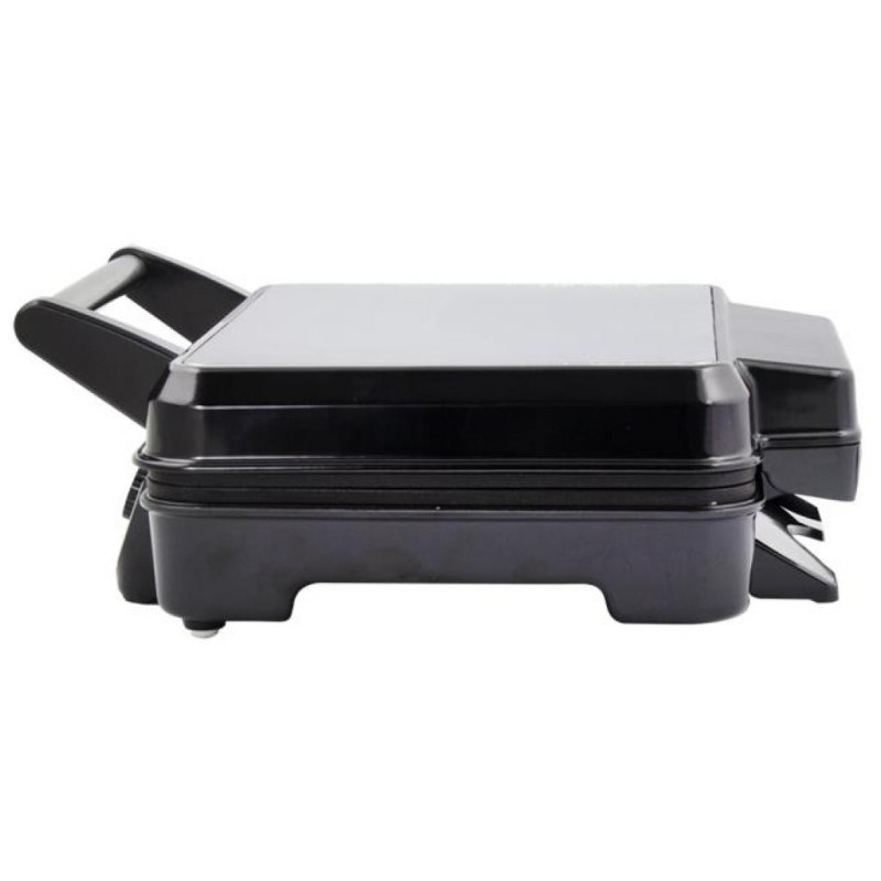 Електрогриль Esperanza EKG007 Provolone, Black/Silver, 2000 W, нагрівальний елемент ТЕН, закритий (двосторонній), антипригарне покриття, світловий індикатор