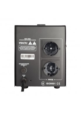 Стабілізатор Gemix RDX-2000, 2000 VA (1400 Вт), вход. напряжение 140-260В, вых напряжение 220В ± 10% 50 Гц, LCD экран