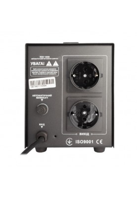 Стабілізатор Gemix RDX-1000, 1000 VA (700 Вт), вход. напряжение 140-260В, вых напряжение 220В ± 10% 50 Гц, LCD экран