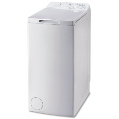 Пральна машина вертикальна Indesit BTWA 61053 EU, White, 6кг, 1000, А+++, 14 програм, Словаччина