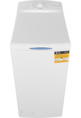 Пральна машина вертикальна Whirlpool AWE 6080 UA, White, 6 кг, 800, А++, 11 програм, Словаччина, 90x40x60 см