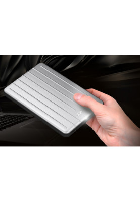 Зовнішній накопичувач SSD, 256Gb, Silicon Power Bolt B75, Silver, USB 3.1, TLC, 440/430 MB/s (SP256GBPSDB75SCS)