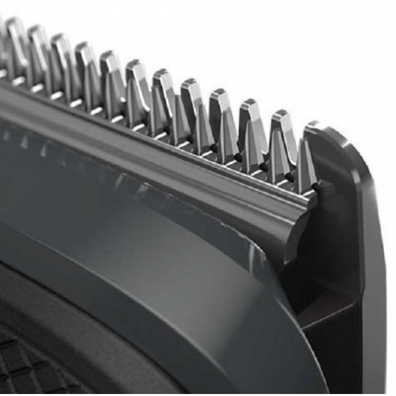 Машинка для стрижки Philips MG5720/15 Black, грумінг-набір 9в1, для волосся/бороди/вух/носа, 9 насадок, 7 установок довжини, акумулятор
