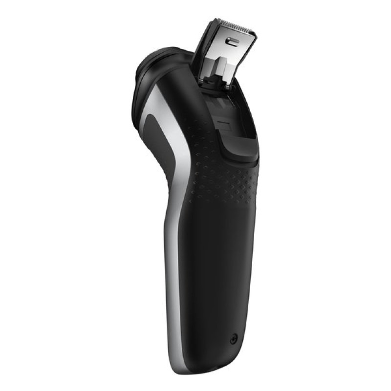 Електробритва Philips S1332/41 Black, роторна, сухе гоління, акумулятор/мережа