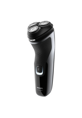 Електробритва Philips S1332/41 Black, роторна, сухе гоління, акумулятор/мережа