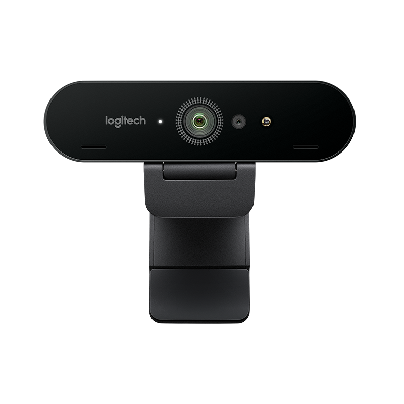 Веб-камера Logitech Brio Ultra HD Pro, Black, 4096x2160/30 fps, автофокусування, два мікрофони з шумозаглушенням, RightLight 3, USB 3.0, 2.2 м, футляр для перенесення (960-001106)
