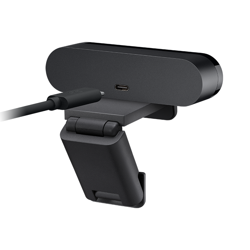 Веб-камера Logitech Brio Ultra HD Pro, Black, 4096x2160/30 fps, автофокусування, два мікрофони з шумозаглушенням, RightLight 3, USB 3.0, 2.2 м, футляр для перенесення (960-001106)
