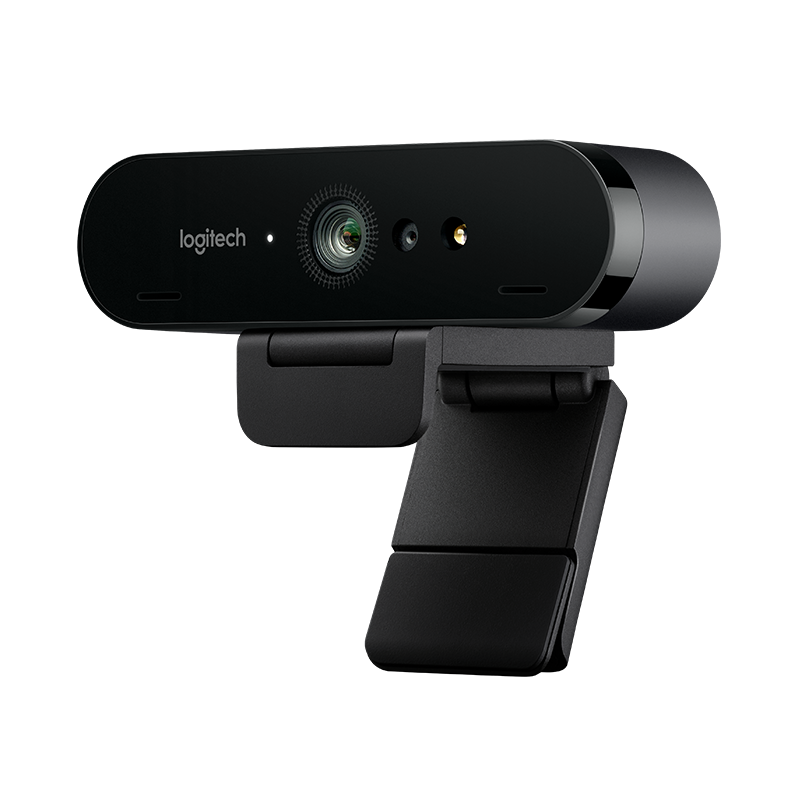 Веб-камера Logitech Brio Ultra HD Pro, Black, 4096x2160/30 fps, автофокусування, два мікрофони з шумозаглушенням, RightLight 3, USB 3.0, 2.2 м, футляр для перенесення (960-001106)
