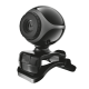 Web камера Trust Exis, Black, 0.3 Mp, 640x480, USB 2.0, вбудований мікрофон (17003)