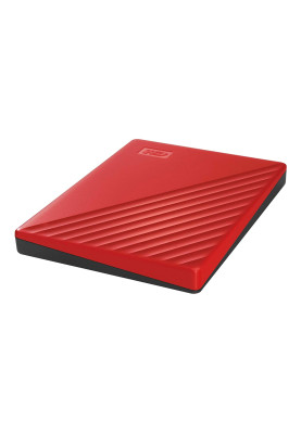 Зовнішній жорсткий диск 2Tb Western Digital My Passport, Red, 2.5", USB 3.2 (WDBYVG0020BRD-WESN)