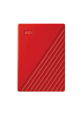 Зовнішній жорсткий диск 2Tb Western Digital My Passport, Red, 2.5", USB 3.2 (WDBYVG0020BRD-WESN)