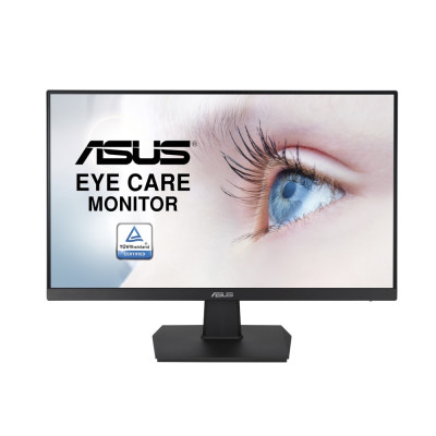 Монітор 23.8" Asus VA24EHE, Black, WLED, IPS, 1920x1080 (16:9), 5 мс, 75 Гц, 250 кд/м², 1000:1, 178°/178°, VGA/DVI-D/HDMI, VESA 100x100 мм, AMD FreeSync (90LM0560-B01170)