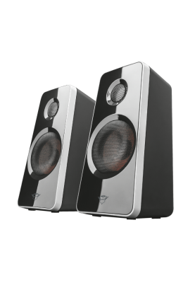 Колонки 2.1 Trust GXT 38 Tytan Ultimate Bass, Black, 60W (2x15W + 30W), проводний пульт управління гучністю з роз'ємом для наушників і можливістю лінійного підключення, регулятори гучності і низької частоти на сабвуфері (19023)