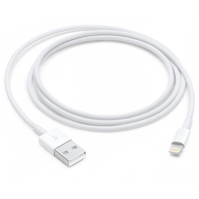 Кабель USB - Lightning 1 м Apple White (MXLY2ZM/A)
