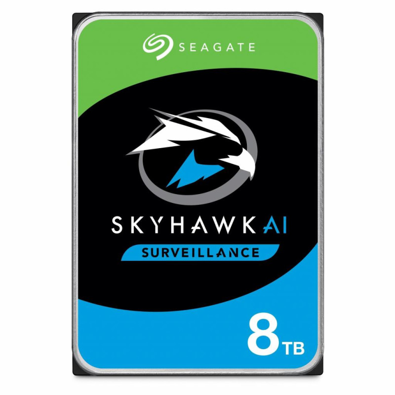 Жорсткий диск 3.5" 8Tb Seagate SkyHawk, SATA3, 256Mb, 7200 rpm (ST8000VX004)