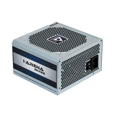 Блок живлення Chieftec 600W GPC-600S, 120 mm, 20+4pin, 1x4+4pin, SATA х 4, Molex 2x4pin, 2x6+2pin, кабелі немодульні (GPC-600S)