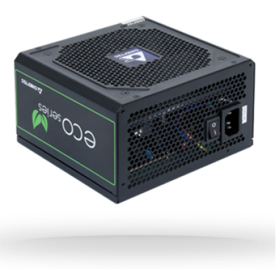 Блок живлення Chieftec 600W GPE-600S, 120mm, 20+4pin, 1x4+4pin, SATA х 6, Molex 2x4pin, 2x6+2pin, кабелі немодульні (GPE-600S)
