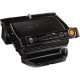 Електрогриль Tefal OptiGrill+, Black, 2000W, закритий (двосторонній), визначення ступеня прожарювання, 6 автоматичних програм, 4 рівні температури в ручному режимі, антипригарне покриття, індикатор роботи (GC712834)