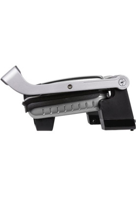 Електрогриль Tefal OptiGrill+ Initial, Silver, 2000W, закритий (двосторонній), 5 рівнів прожарювання, 6 автоматичних програм, антипригарне покриття, індикатор роботи (GC712D34)