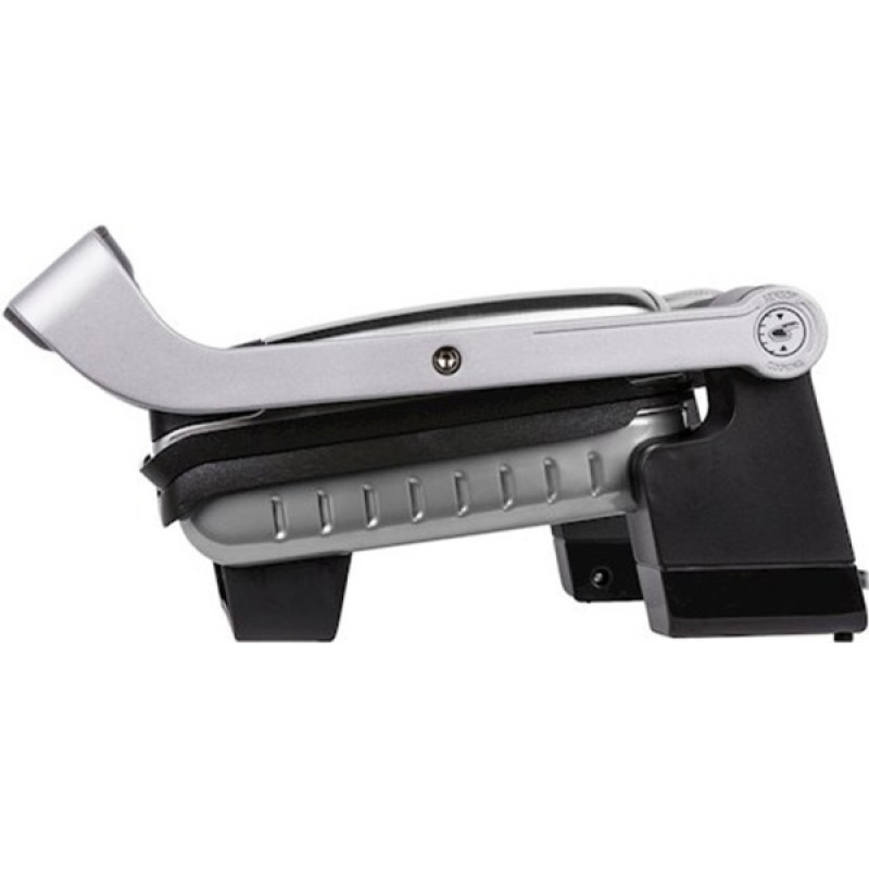 Електрогриль Tefal OptiGrill+ Initial, Silver, 2000W, закритий (двосторонній), 5 рівнів прожарювання, 6 автоматичних програм, антипригарне покриття, індикатор роботи (GC712D34)