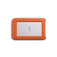Зовнішній жорсткий диск 2Tb LaCie Rugged Mini, Orange/Silver, 2.5", USB 3.0 (LAC9000298)