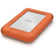 Зовнішній жорсткий диск 2Tb LaCie Rugged Mini, Orange/Silver, 2.5", USB 3.0 (LAC9000298)