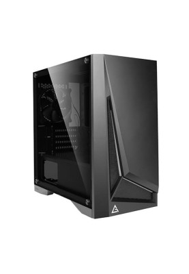 Корпус Antec DP301M, Black, Mini Tower, без БЖ, для Micro ATX/Mini ITX, бічна панель із загартованого скла, 1x120 мм Fan (0-761345-80020-4)