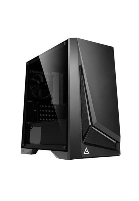 Корпус Antec DP301M, Black, Mini Tower, без БЖ, для Micro ATX/Mini ITX, бічна панель із загартованого скла, 1x120 мм Fan (0-761345-80020-4)