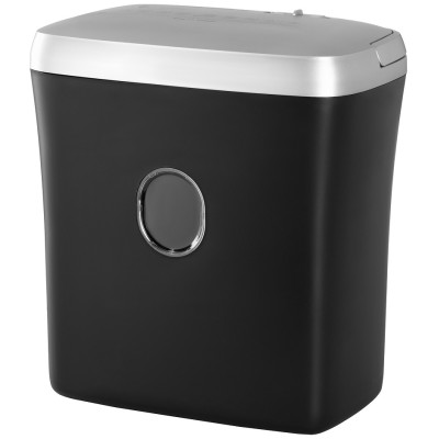 Знищувач паперу 2E S-1012CD, Black/Silver, знищення кредитних карток/дисків, тип різання-перехресний, 21 л, рівень безпеки-4, подрібнення-4х35 мм, реверс, 72 дБ (2E-S-1012CD)