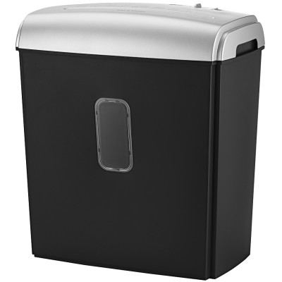 Знищувач паперу 2E S-810CC, Black/Silver, знищення кредитних карток, тип різання-перехресний, 15 л, рівень безпеки-4, подрібнення-4х35 мм, реверс, 72 дБ (2E-S-810CC)
