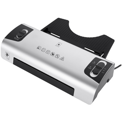 Ламінатор A4, 2E L-418, Silver/Black, 125 мкм, 400 x 180 x 110 мм, 1.55 кг (2E-L-418)
