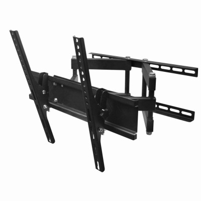 Настінне кріплення LCD/Plasma TV 26-55" Gembird WM-55RT-03 чорне, навантаження: до 50 кг, нахил: до +/-15 град, поворот: 70 град, відступ від стіни 125-470мм, VESA 400x400 мм (WM -55RT-03)