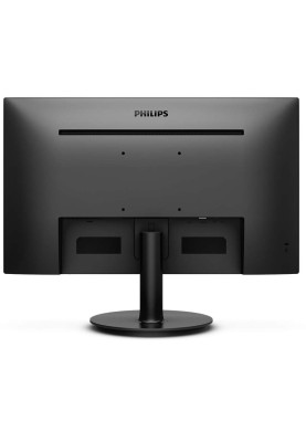 Монітор 21.5" Philips 221V8A/00 Black, WLED, VA, 1920x1080, 4 мс, 250 кд/м², 3000:1, 178°/178°, HDMI/VGA, Vesa 100x100, Adaptive Sync