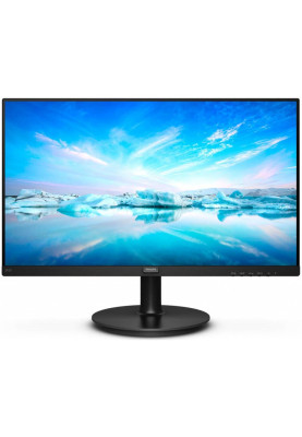 Монітор 23.8" Philips 242V8A/00 Black, WLED, IPS, 1920x1080, 4 мс, 250 кд/м², 1000:1, 178°/178°, HDMI/DP/VGA, 2x2 Вт