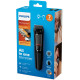 Машинка для стрижки Philips MG3720/15, Black, грумінг-набір 9в1, для волосся/бороди/вух/носа, 6 насадок, 9 установок довжини, акумулятор (MG3720/15)