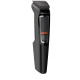 Машинка для стрижки Philips MG3720/15, Black, грумінг-набір 9в1, для волосся/бороди/вух/носа, 6 насадок, 9 установок довжини, акумулятор (MG3720/15)