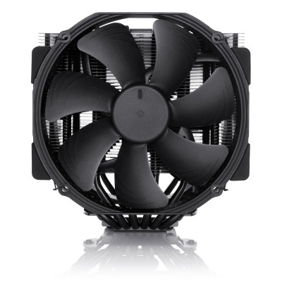 Кулер для процесора Noctua NH-D15 chromax.black, алюміній/мідь, 2x140 мм, для Intel 115x/1200/1366/2011/2066, AMD AMx/FMx, до 180 Вт