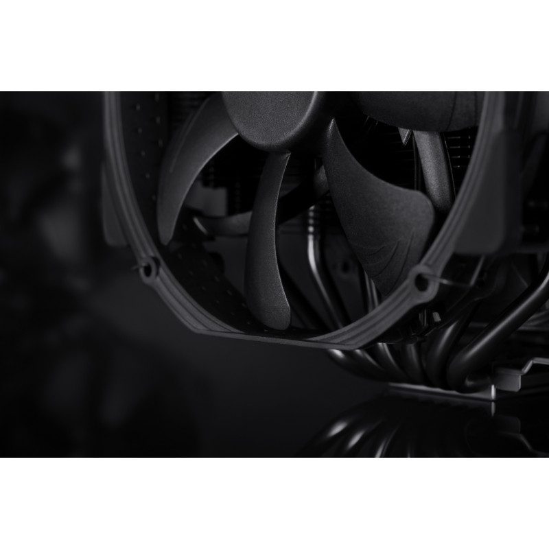 Кулер для процесора Noctua NH-D15 chromax.black, алюміній/мідь, 2x140 мм, для Intel 115x/1200/1366/2011/2066, AMD AMx/FMx, до 180 Вт