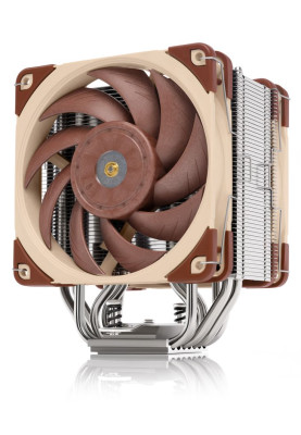 Кулер для процесора Noctua NH-U12A, алюміній/мідь, 2x120 мм, для Intel 115x/1200/1700/2011/2066, AMD AMx/FMx, до 170 Вт