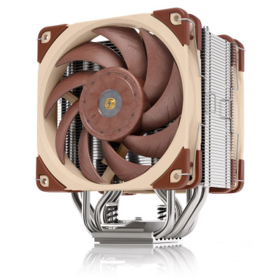 Кулер для процесора Noctua NH-U12A, алюміній/мідь, 2x120 мм, для Intel 115x/1200/1700/2011/2066, AMD AMx/FMx, до 170 Вт